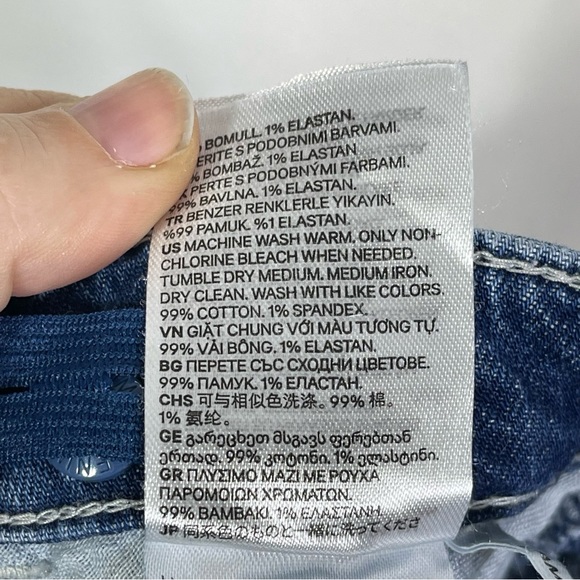 H&M &DENIM, Boys Wide Leg Jeans, Size 8. Adjustable Waist. Excellent condition! - Picture 5 of 7